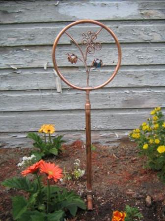 wonderful copper garden yard art