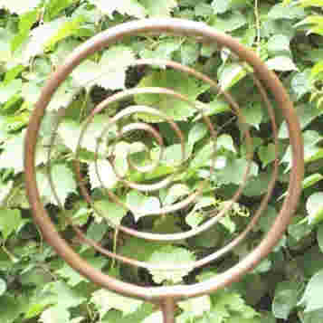 infinite spiral copper sprinkler