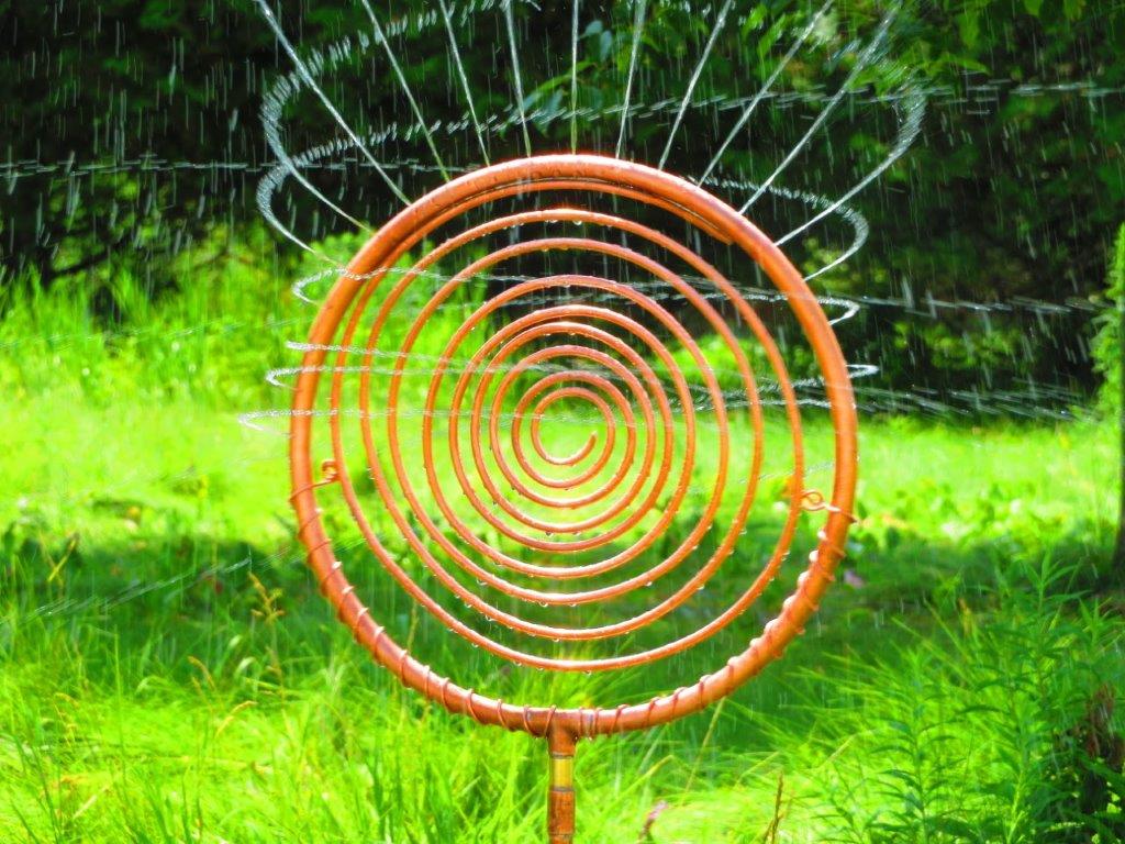 infinite design for copper art sprinkler